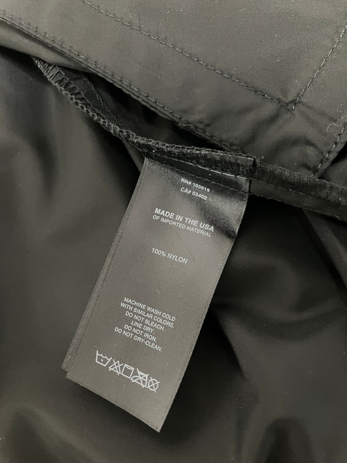 할리데이비슨 나일론 크롭 자켓 Made In USA 상품이미지4