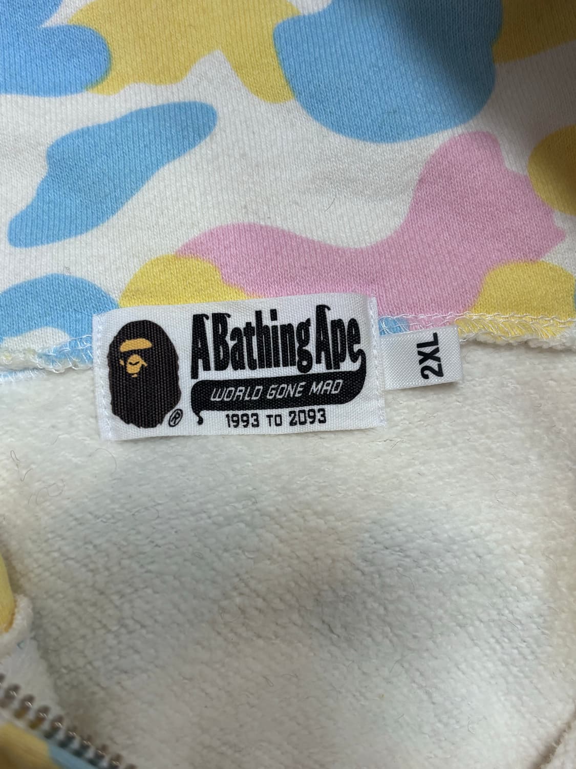 베이프 캔디카모 샤크후드집업 상품이미지5