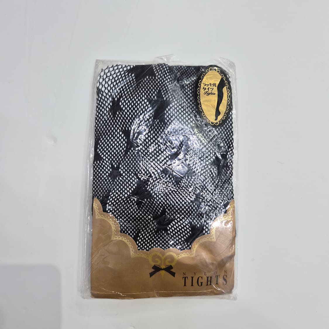 tutuanna 스타 패턴 망사 블랙 스타킹 상품이미지5