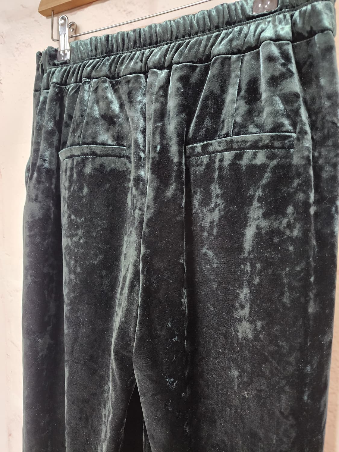 한섬 세컨플로어 벨벳 와이드 팬츠 상품이미지6