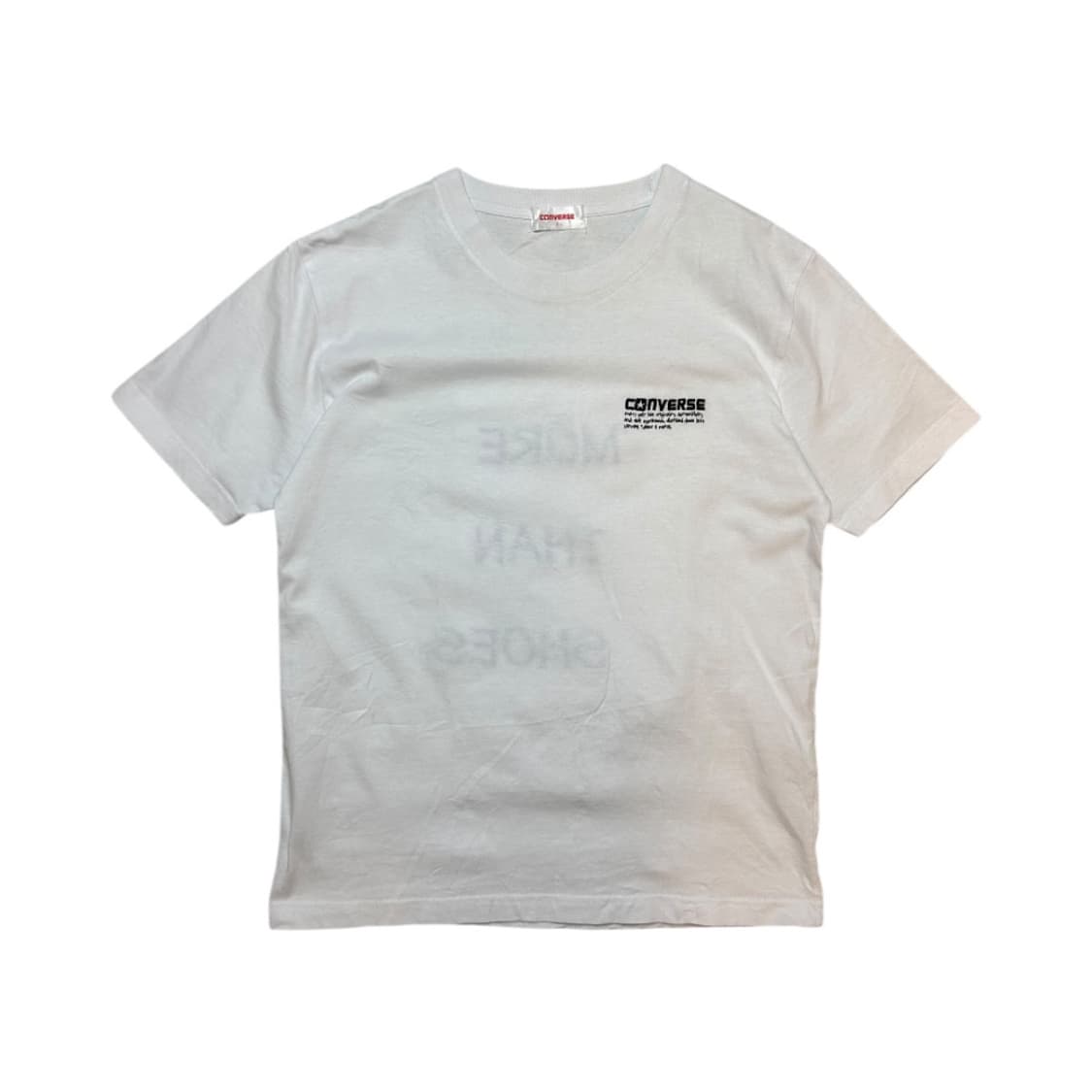 (S) 컨버스 JPN 백 프린팅 자수 반팔 티셔츠 T-021 상품이미지1