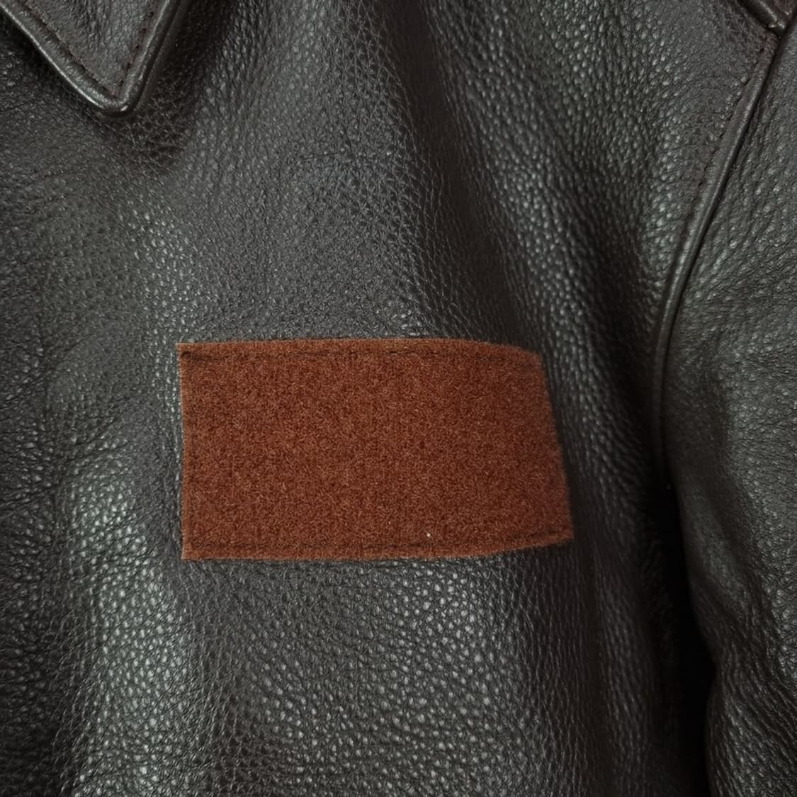 [빈티지] 밀리터리 A2 복각 양가죽 플라이트 레더 봄버자켓 P01568 상품이미지7