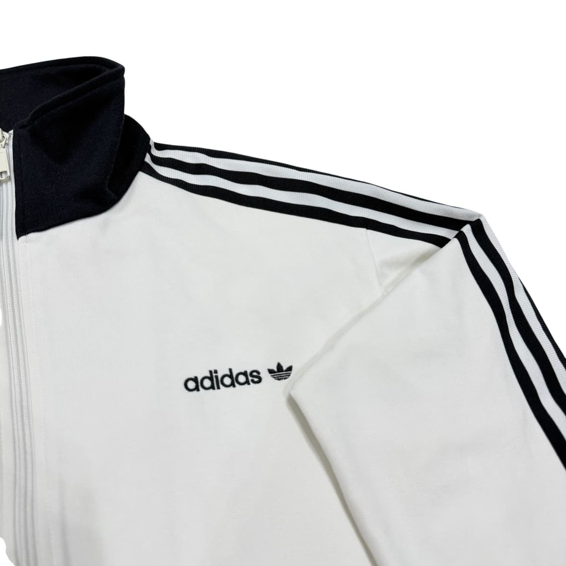 아디다스 빈티지 베켄바우어 화이트 블랙 트랙탑 오레오 져지 자켓 2XL 상품이미지2