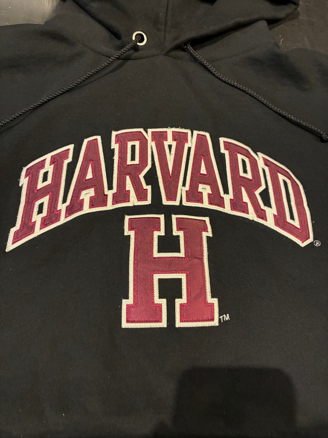 L) 챔피온 하버드 후드티 블랙 상품이미지2