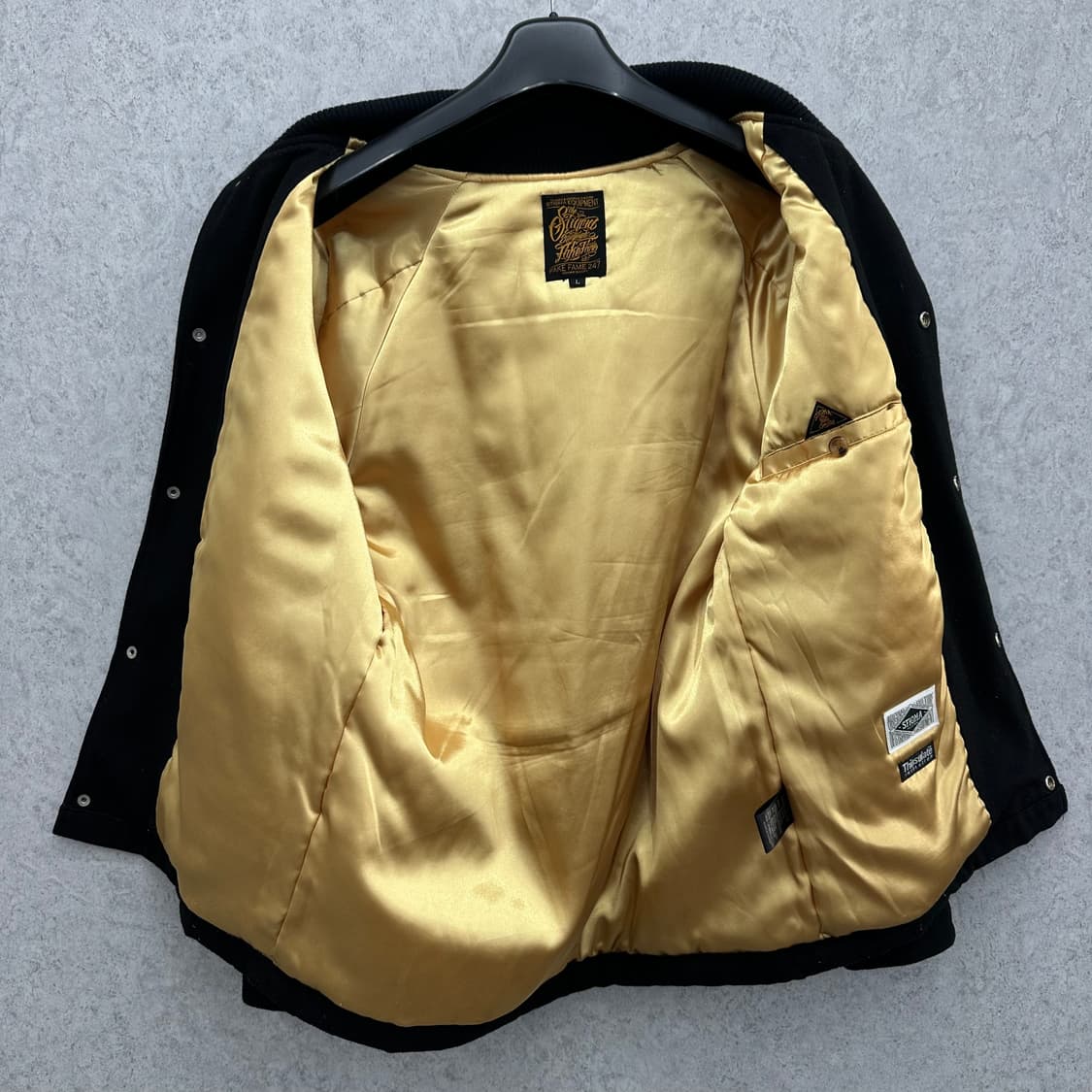 100 스티그마 남자 신슐레이트 울 바시티 자켓 상품이미지3