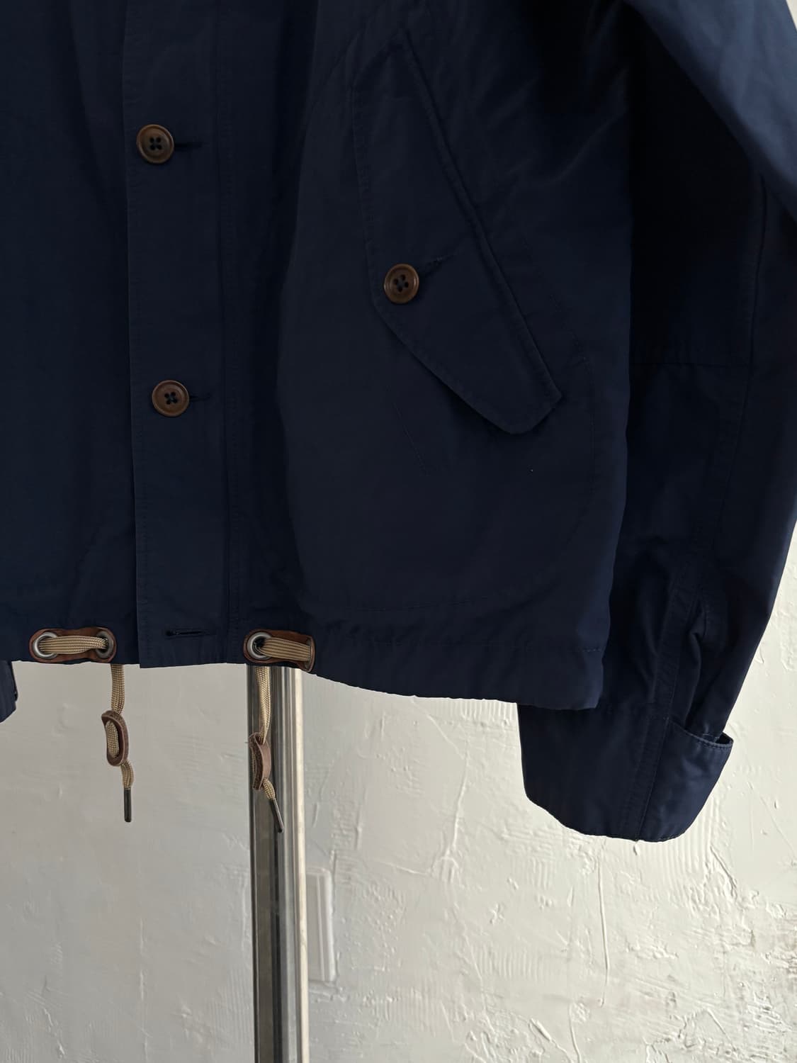 Polo 폴로 랄프로렌 신형라벨 딥네이비컬러 후드 자켓 상품이미지5