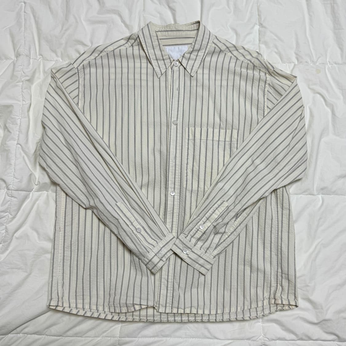 다이브인 그랜파 스트라이프 셔츠 1 상품이미지1