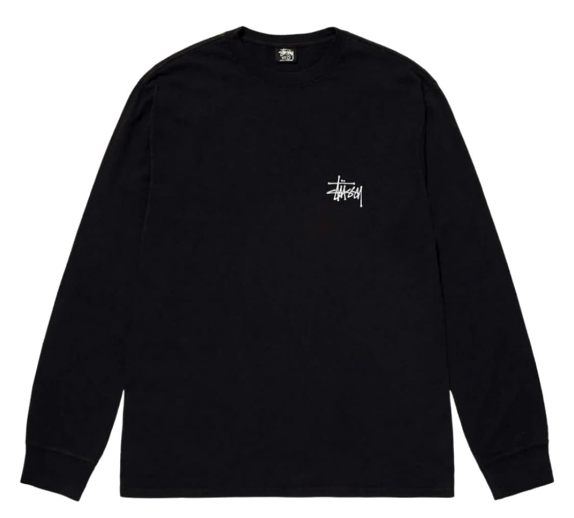 스투시 롱슬리브 블랙 상품이미지2