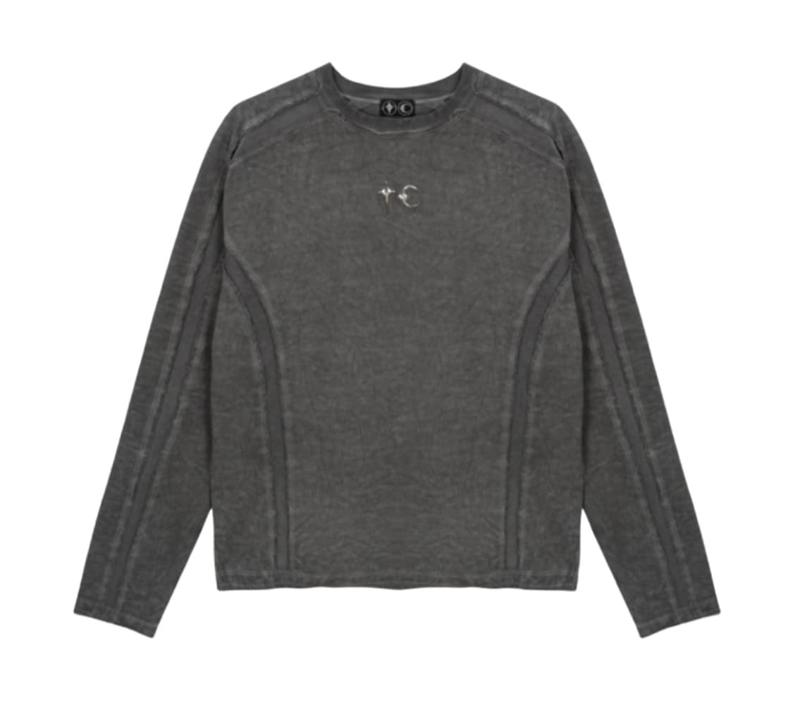 [2] 떠그클럽 터틀 메쉬 슬리브 블랙 상품이미지1