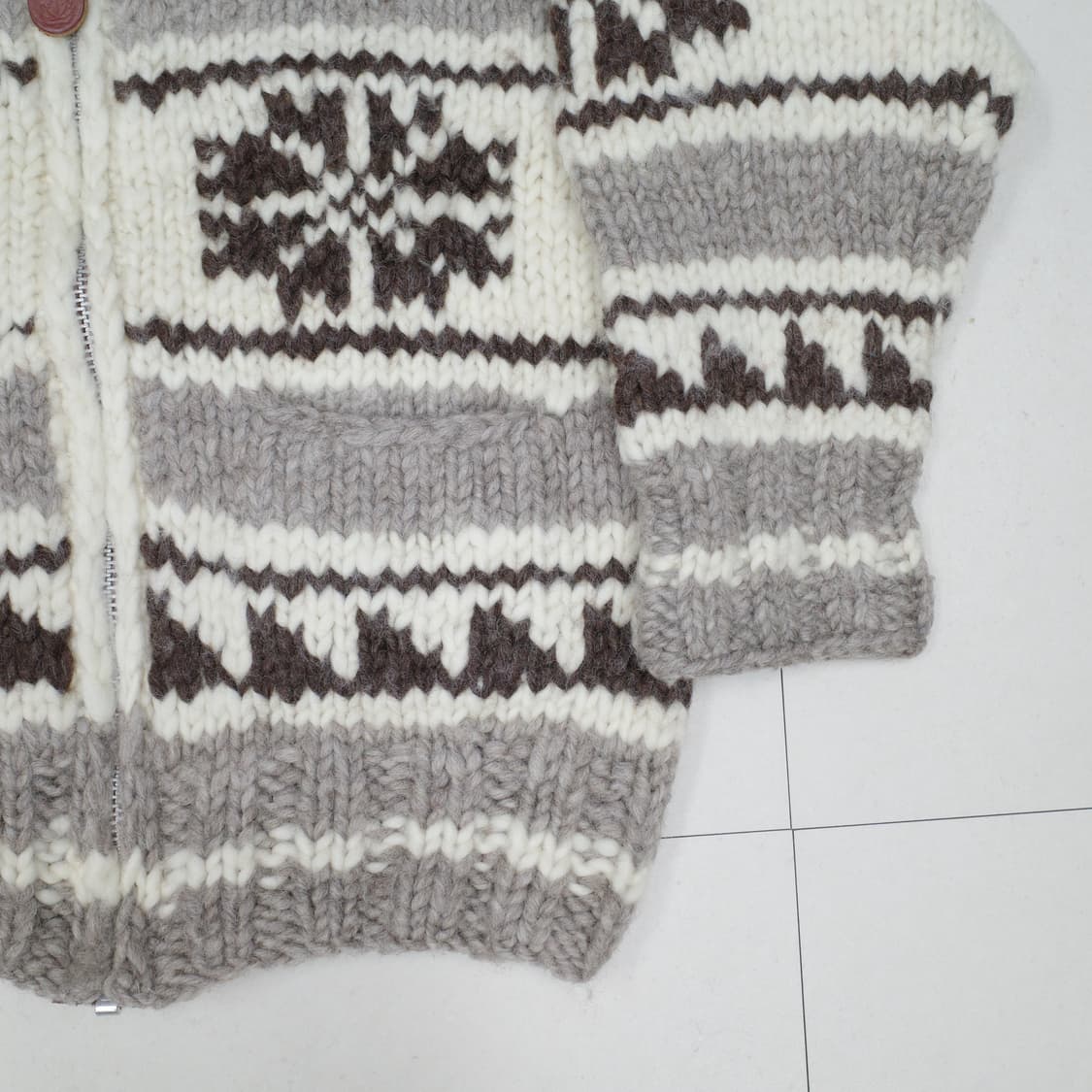 캐나디안 스웨터 컴퍼니 울 코위찬 MADE IN CANADA  상품이미지3