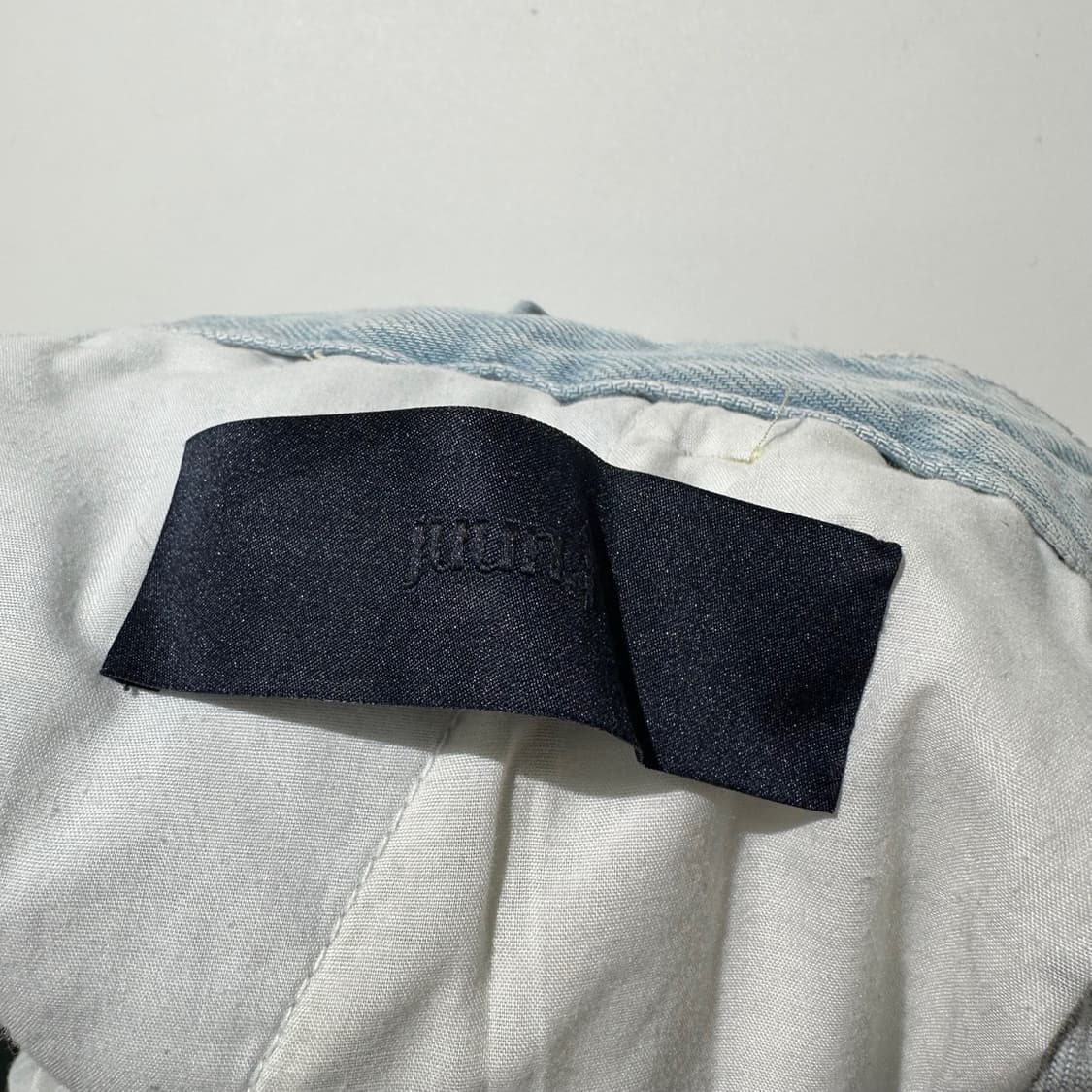 준지 데님 카고 조거 팬츠 상품이미지8