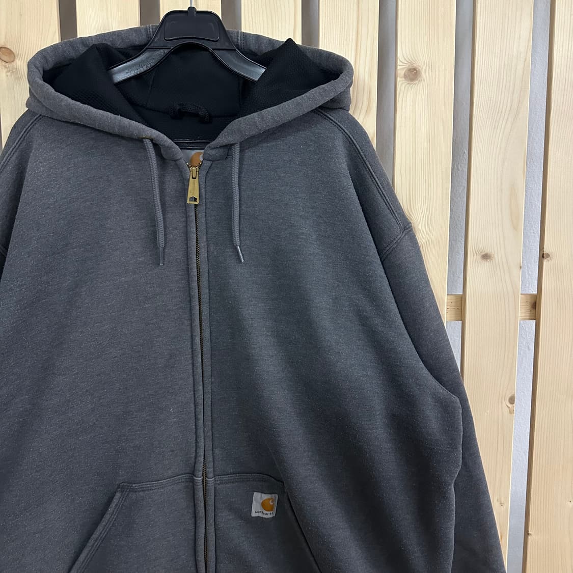 (XL) 칼하트 써멀 후드집업 그레이 상품이미지3