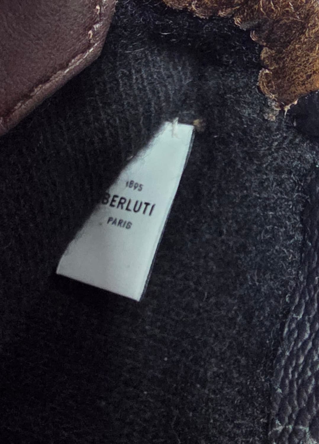 벨루티 berluti 시그니처 캔버스&램스킨 장갑!!! 상품이미지5