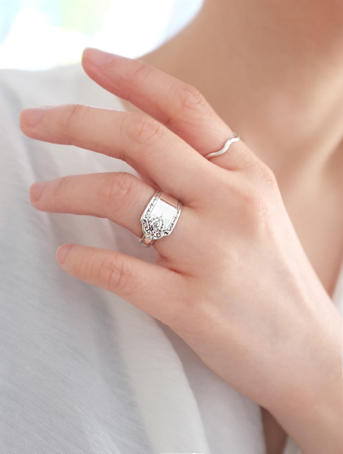 빈티지 스푼반지 빈티지 커트러리 스푼링 빈티지악세사리 상품이미지8