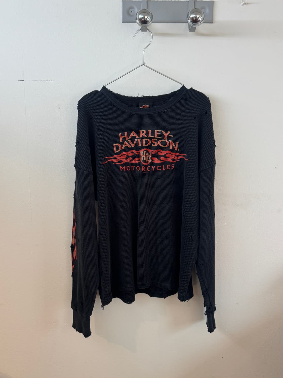 Harley Davidson Flame Thermal Long Sleev 상품이미지1