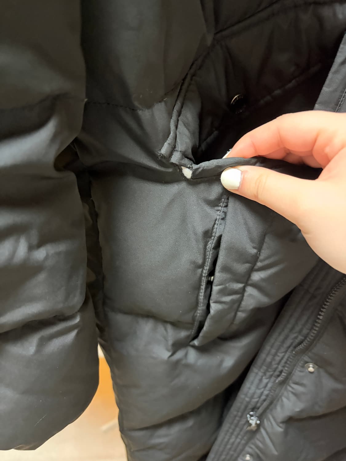 게스 오리털 롱패딩 상품이미지6