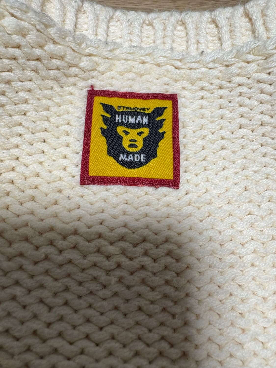 휴먼메이드 베어 니트 XL판매 상품이미지3