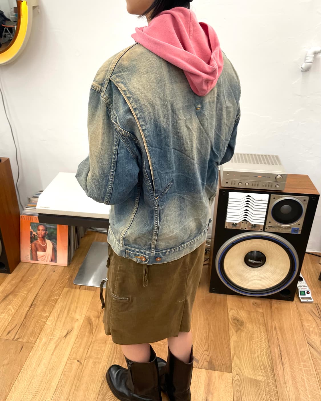 [3] kolor BEACON 컬러 비콘 2015SS 데님 자켓 상품이미지4