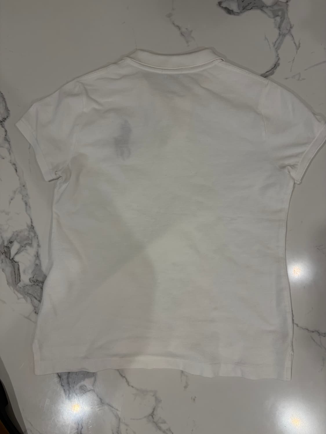 폴로 랄프로렌 빅포니 화이트 반팔 카라티 상품이미지2