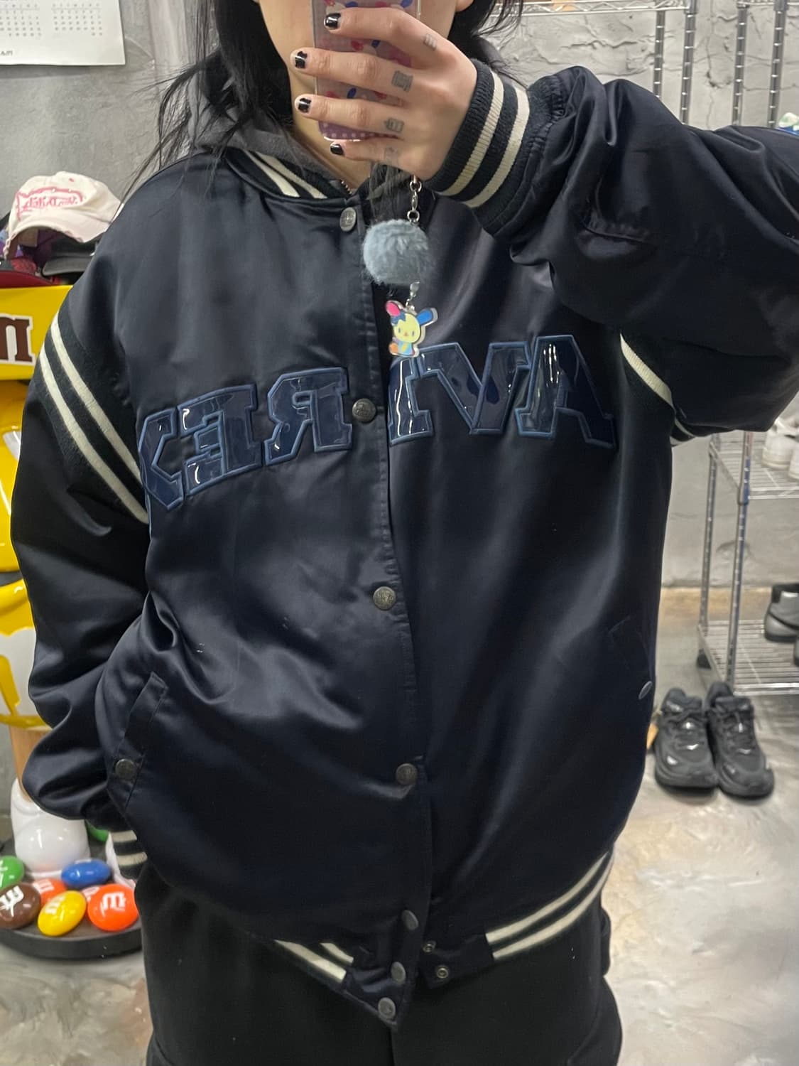 아비렉스 스펠아웃 나일론 바시티 자켓 상품이미지9