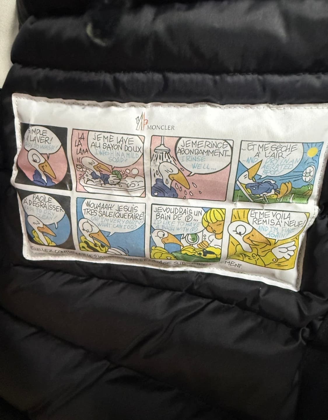 몽클레어 남성 블랙 패딩 상품이미지3