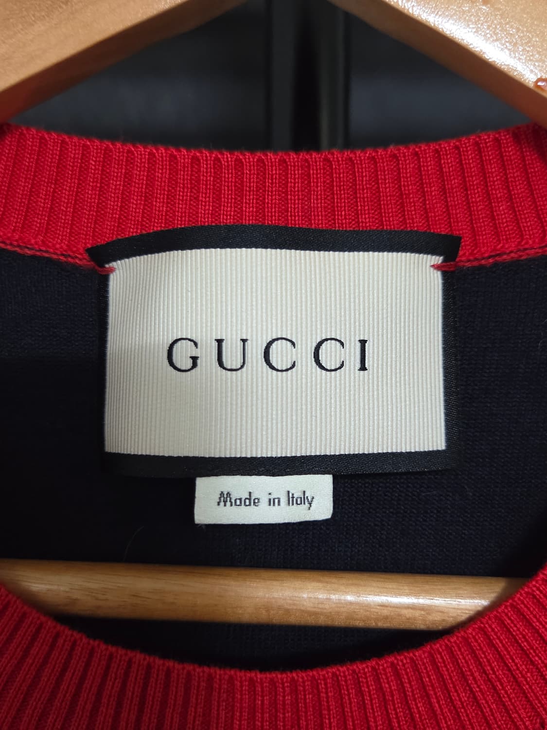 (정품) [구찌] 비 앤 스타 자수 울 크루넥 니트 | 00131 상품이미지3