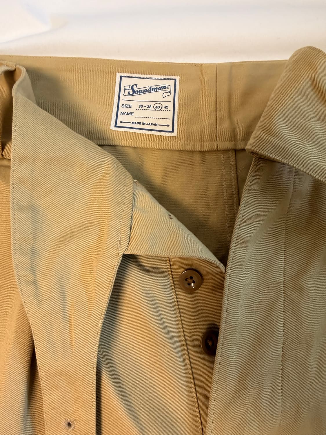 사운드맨 Soundman 반바지 khaki Norton 구르카 팬츠 상품이미지3