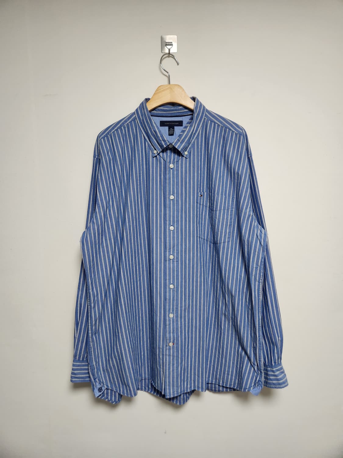 타미힐피거Tommy 스트라이프 셔츠 XXL - S163 상품이미지1