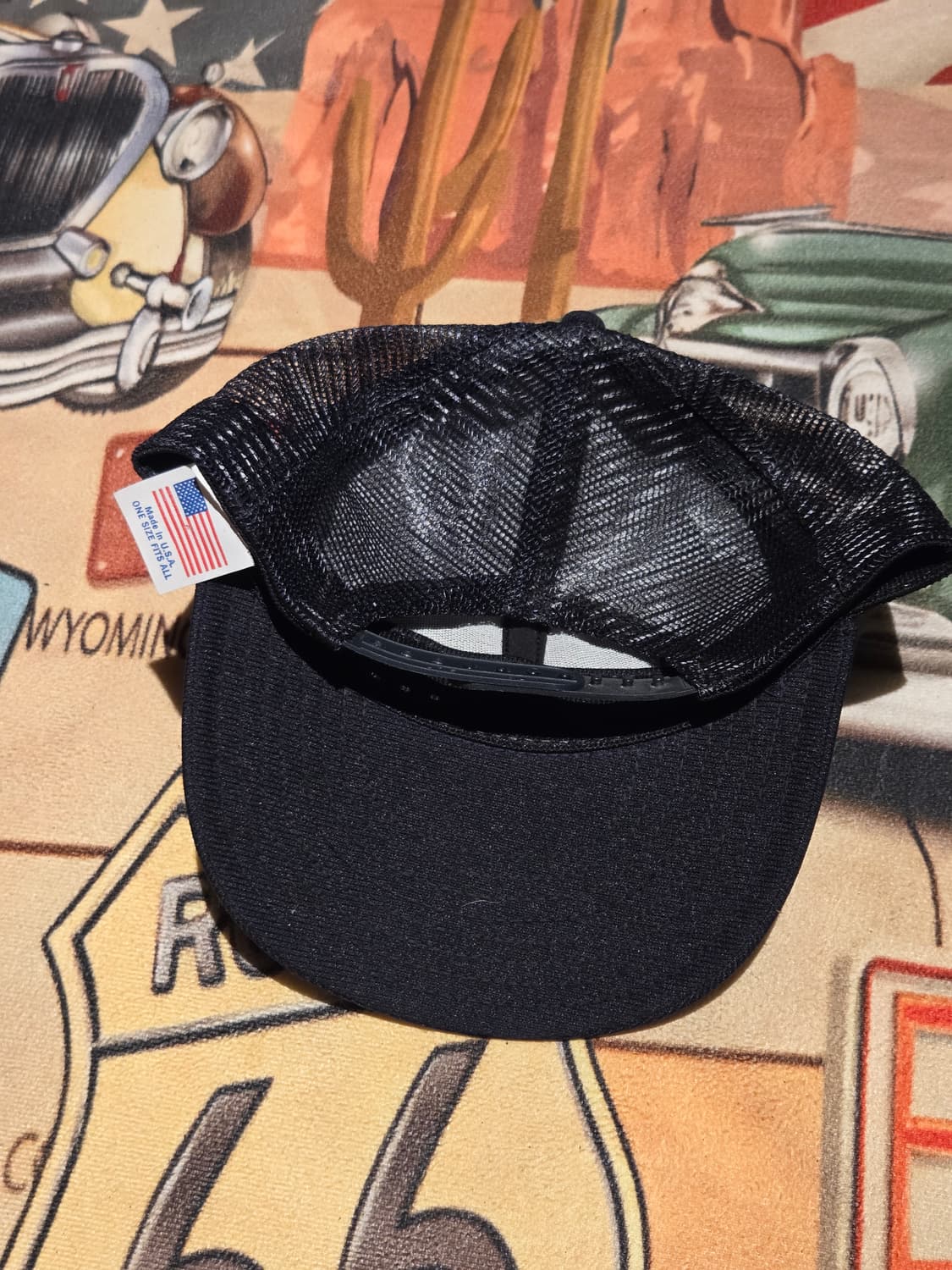 90's 미해군 USS New York City SSN-696 트러커 캡 상품이미지2