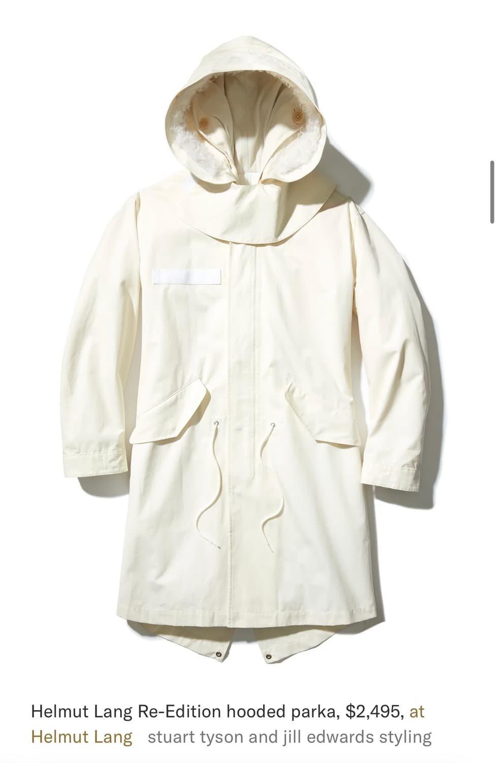 Helmut lang re-edition parka 1998 상품이미지6