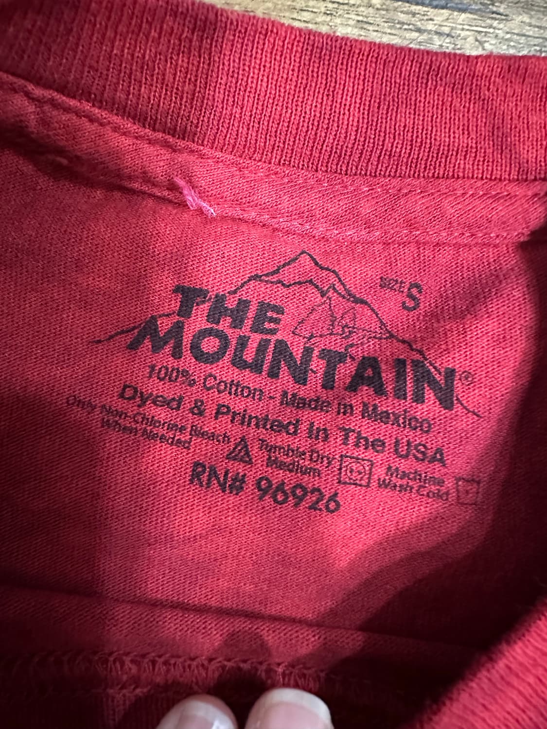 The Mountain 레드 인디언 티셔츠 M 상품이미지3
