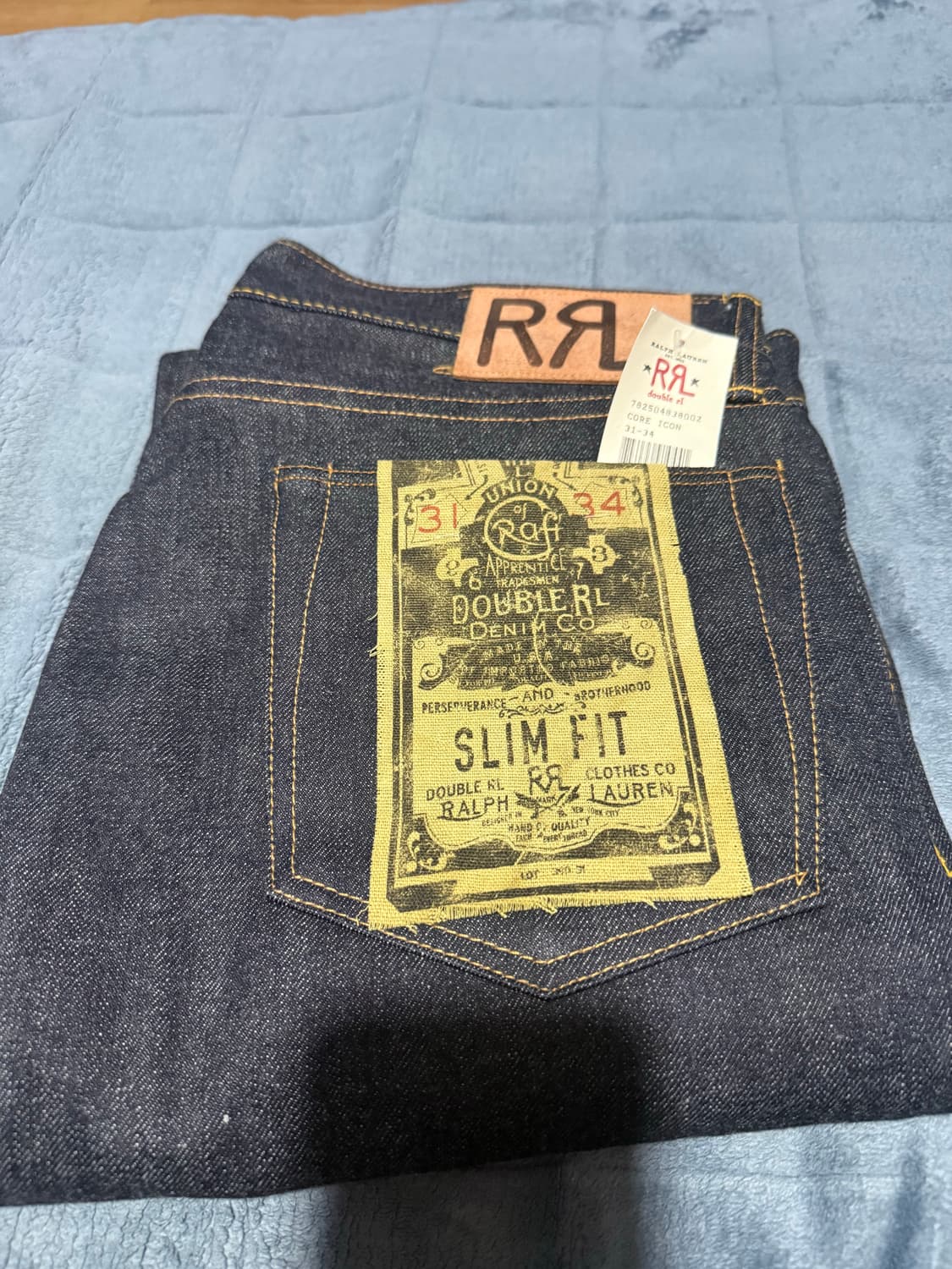rrl slim fit rigid selvesge jean 상품이미지1