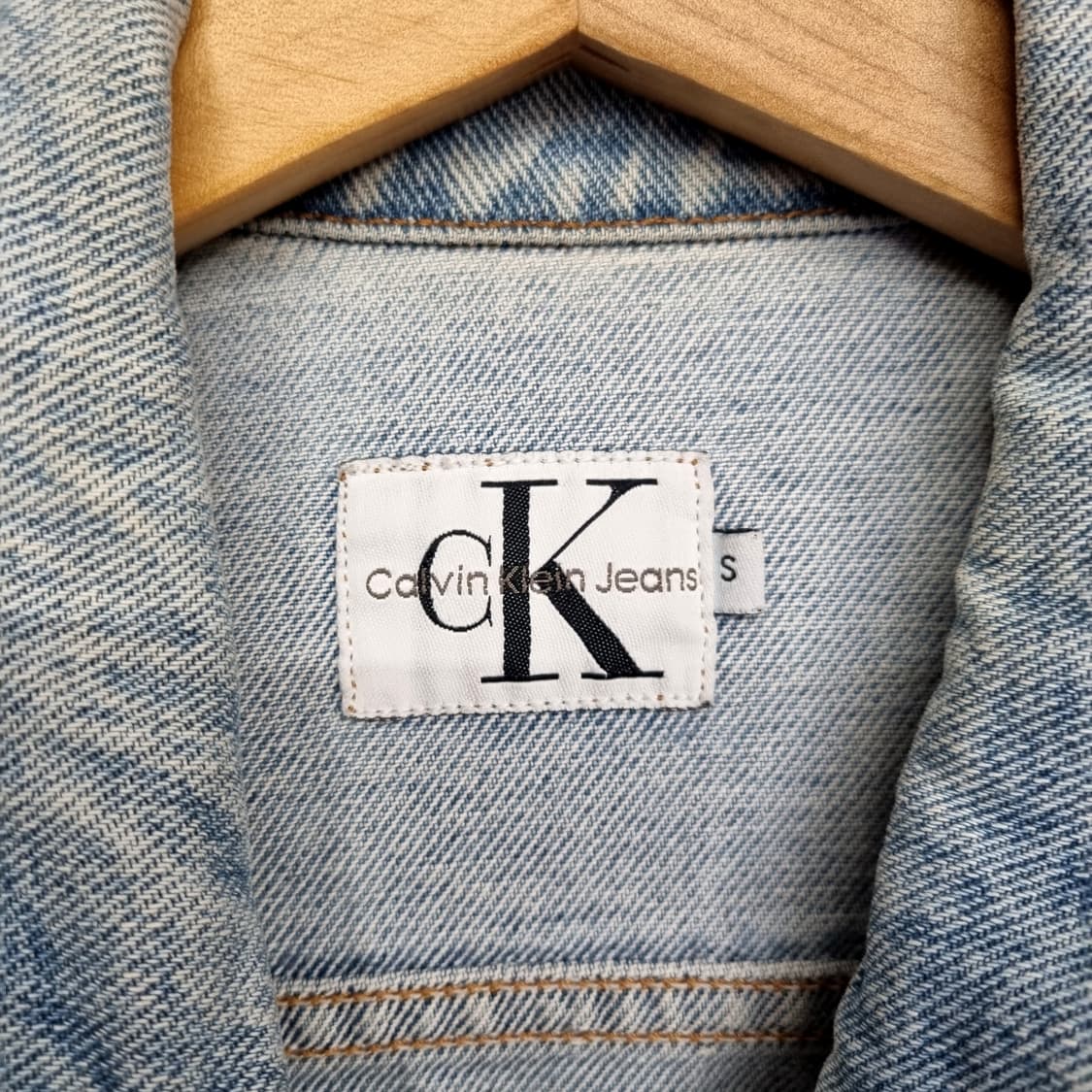 90's 캘빈클라인 데님 자켓 상품이미지5