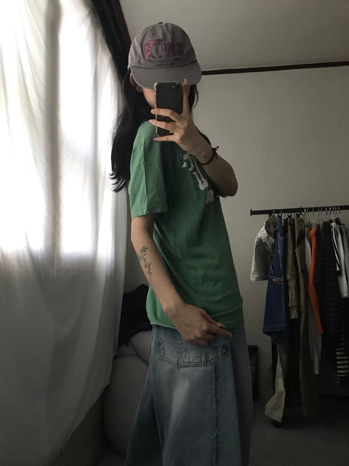 아베크롬비 그린 반팔티셔츠 상품이미지3
