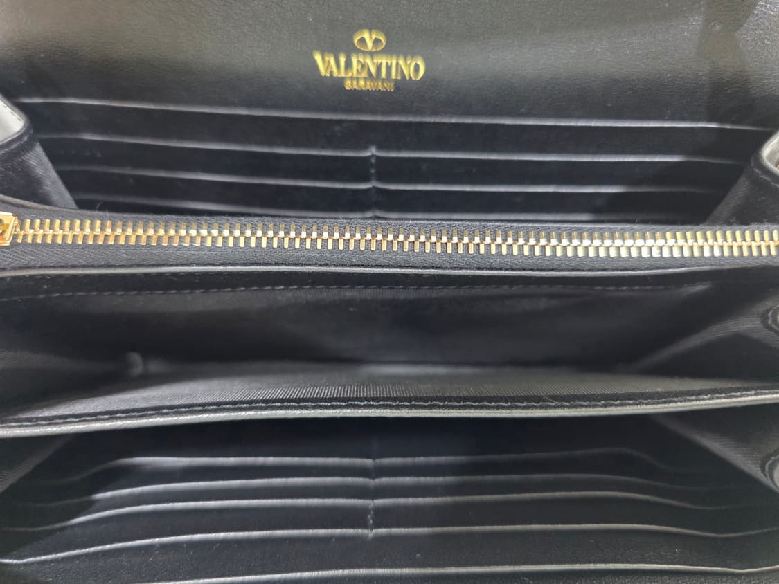 발렌티노 락스터드 엔벨롭 체인 숄더백 크로스백 블랙
 상품이미지9