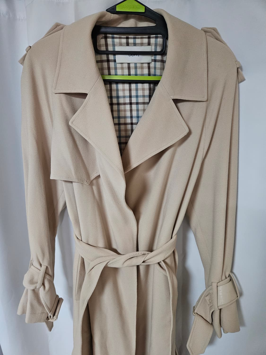 듀엘 루즈핏 트렌치코트 상품이미지2