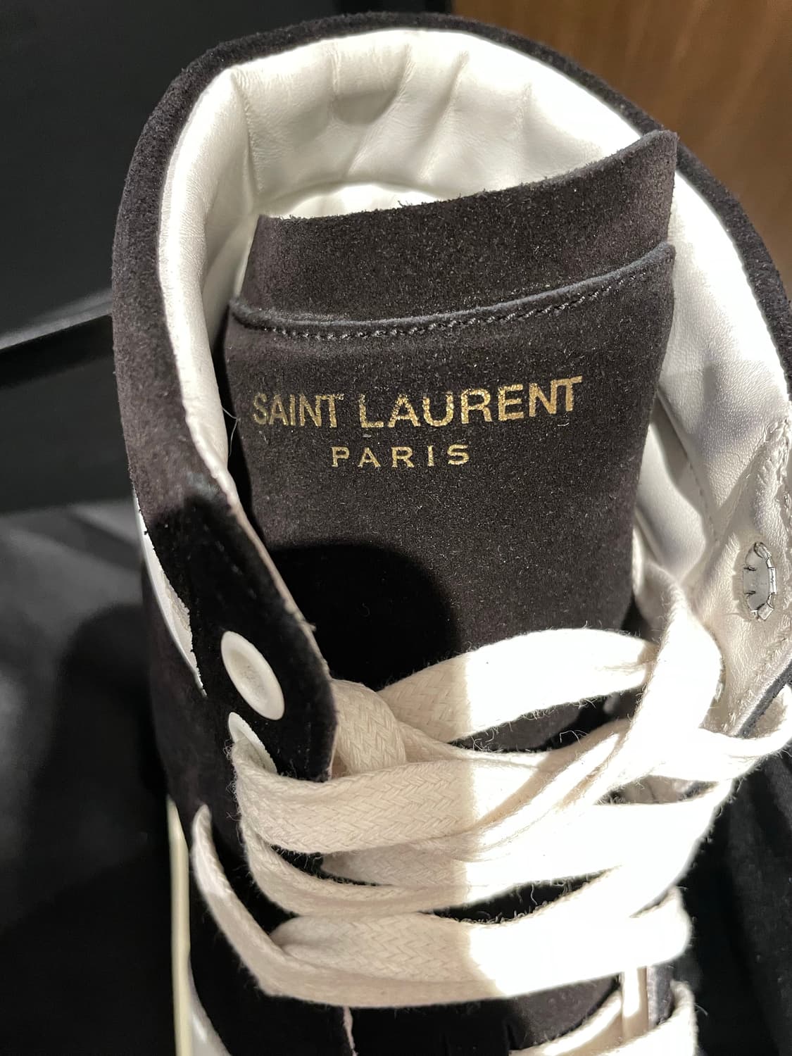 생로랑 하이탑 블랙 41 상품이미지2