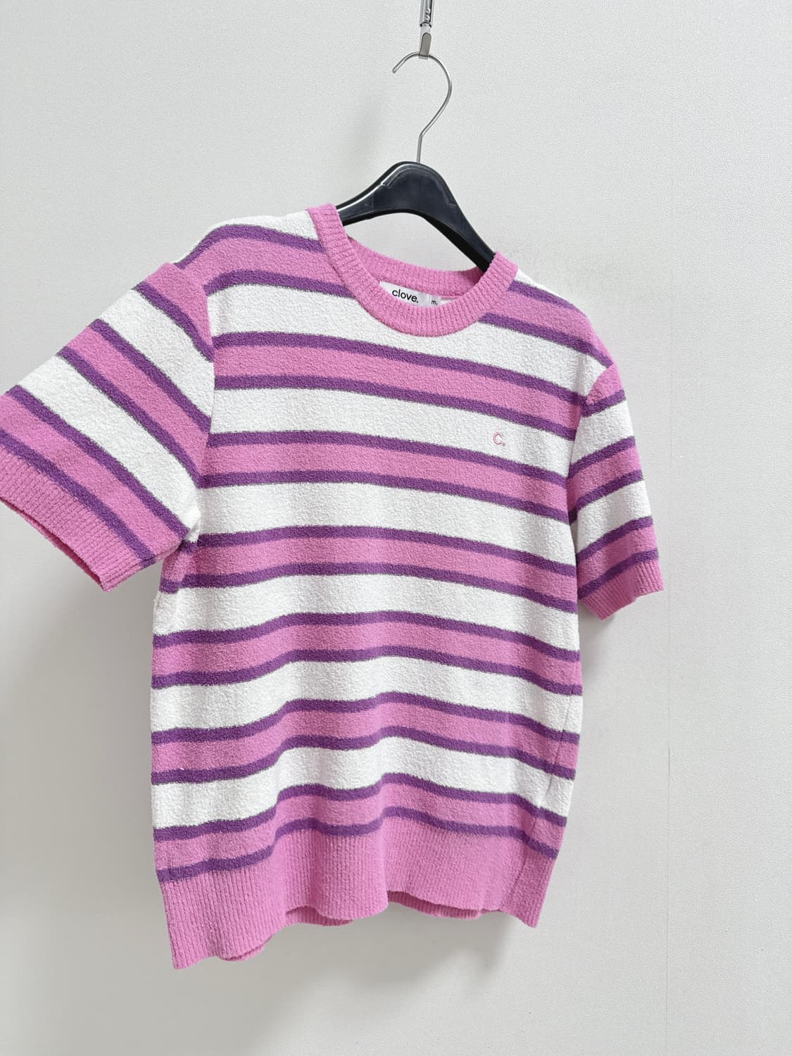 클로브 코튼 부클 니트 상품이미지5