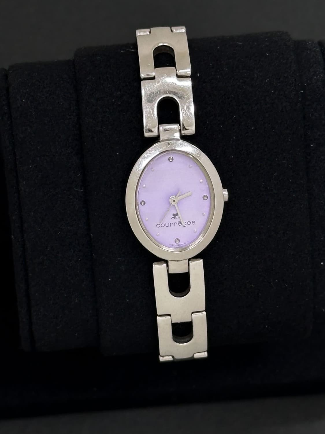 courreges / 꾸레쥬 바이올렛 다이얼 시계  상품이미지8