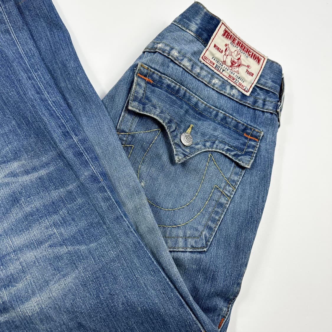 트루릴리전 usa 스트레이트 데님팬츠 (32인치) 상품이미지1