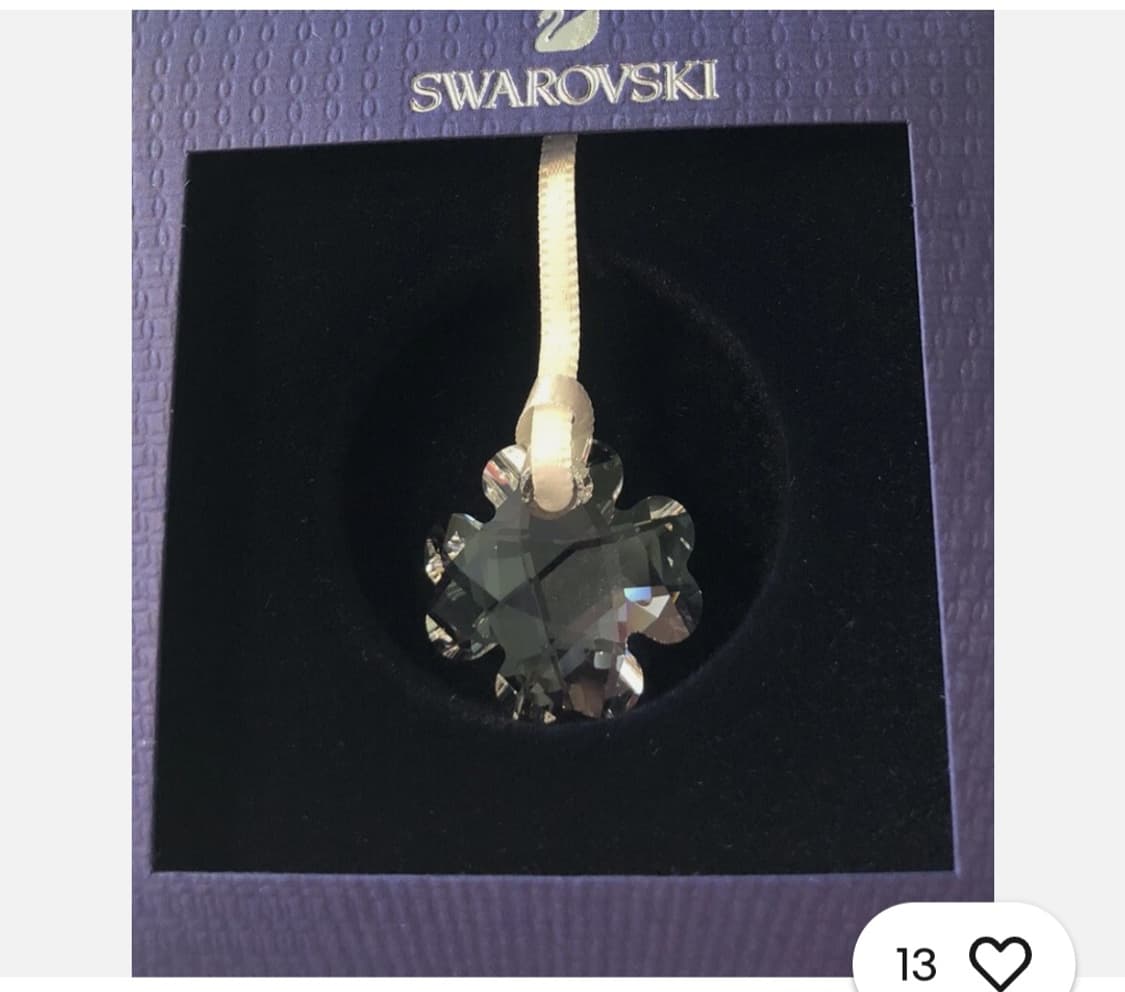 새제품 3개일괄)스와로브스키 크로버 오너먼트 3개 일괄 상품이미지1