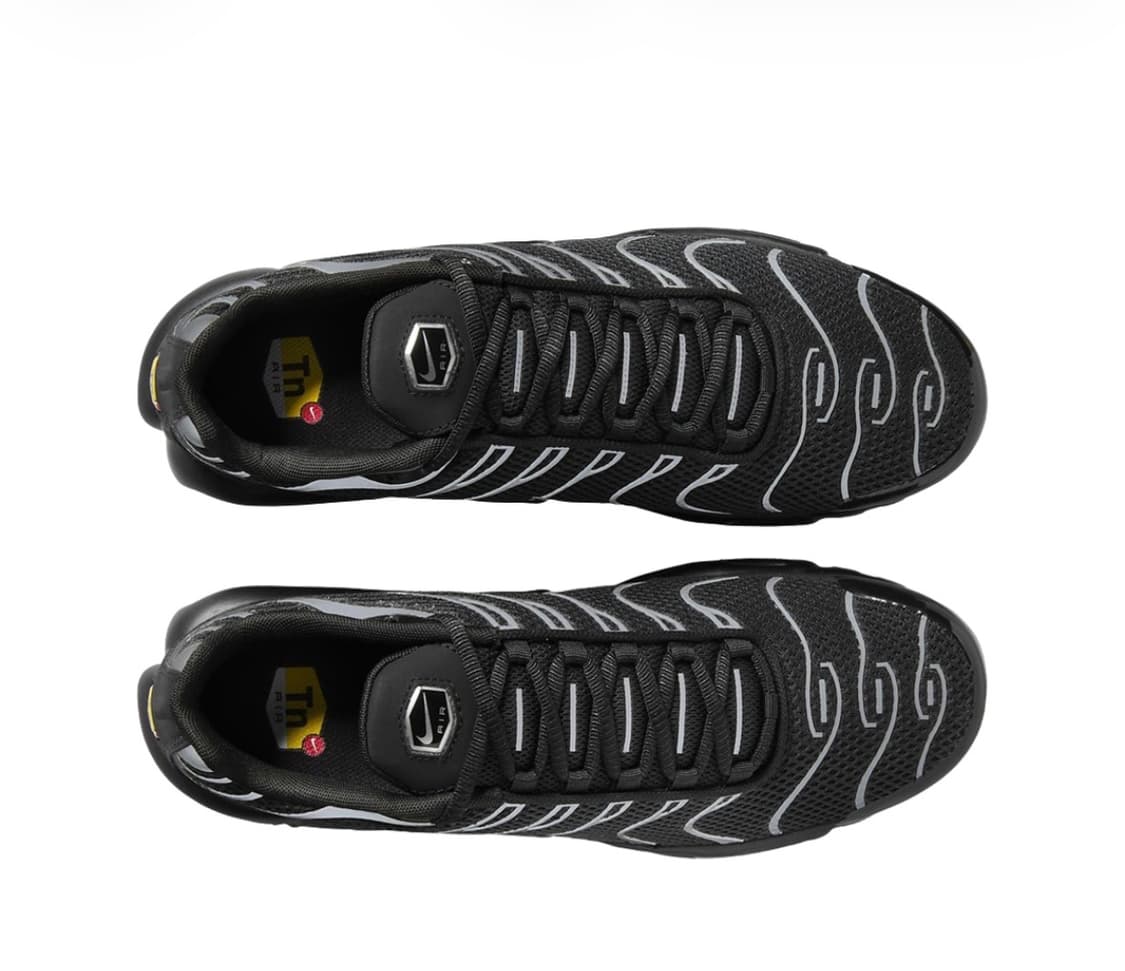 나이키 에어맥스 플러스 프리미엄 블랙 메탈릭 실버 상품이미지2