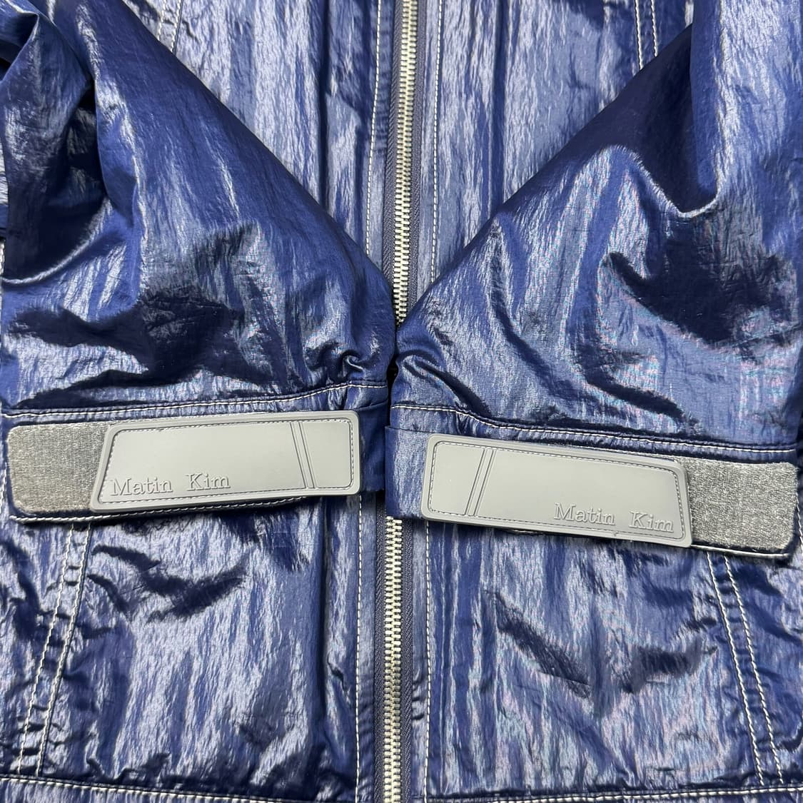 (OS) Matin Kim 마뗑킴 스티치 디테일드 트러커 자켓 상품이미지3