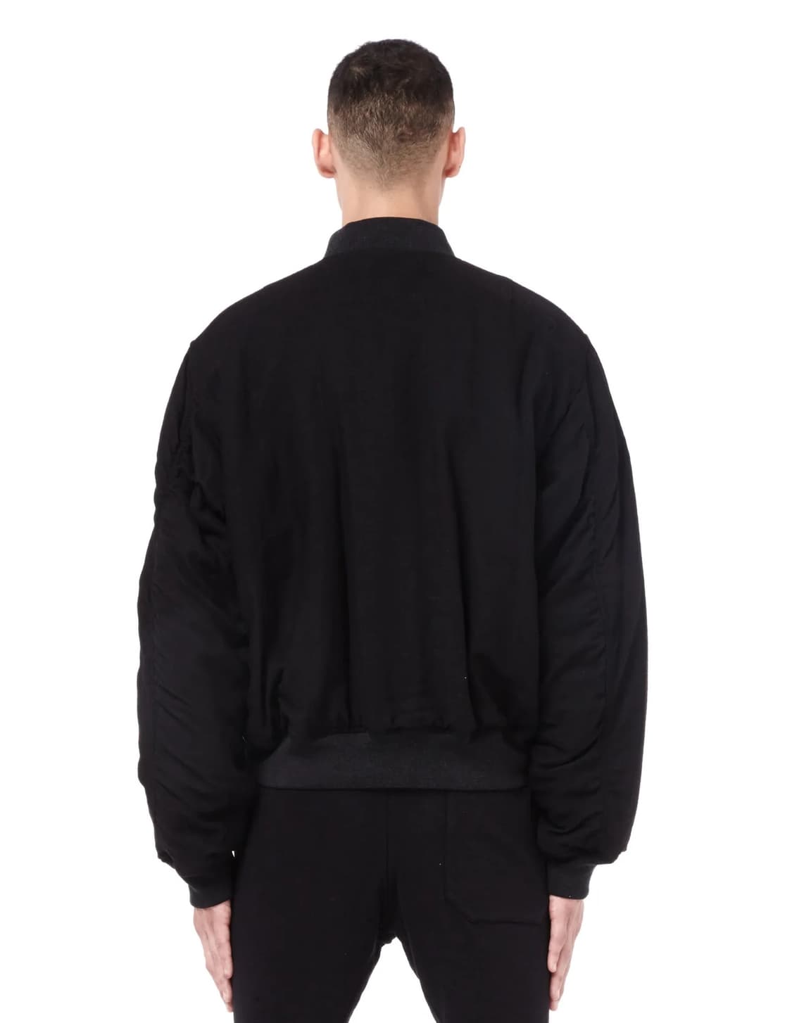 Haider Ackermann 16 fw wool bomber black 상품이미지3