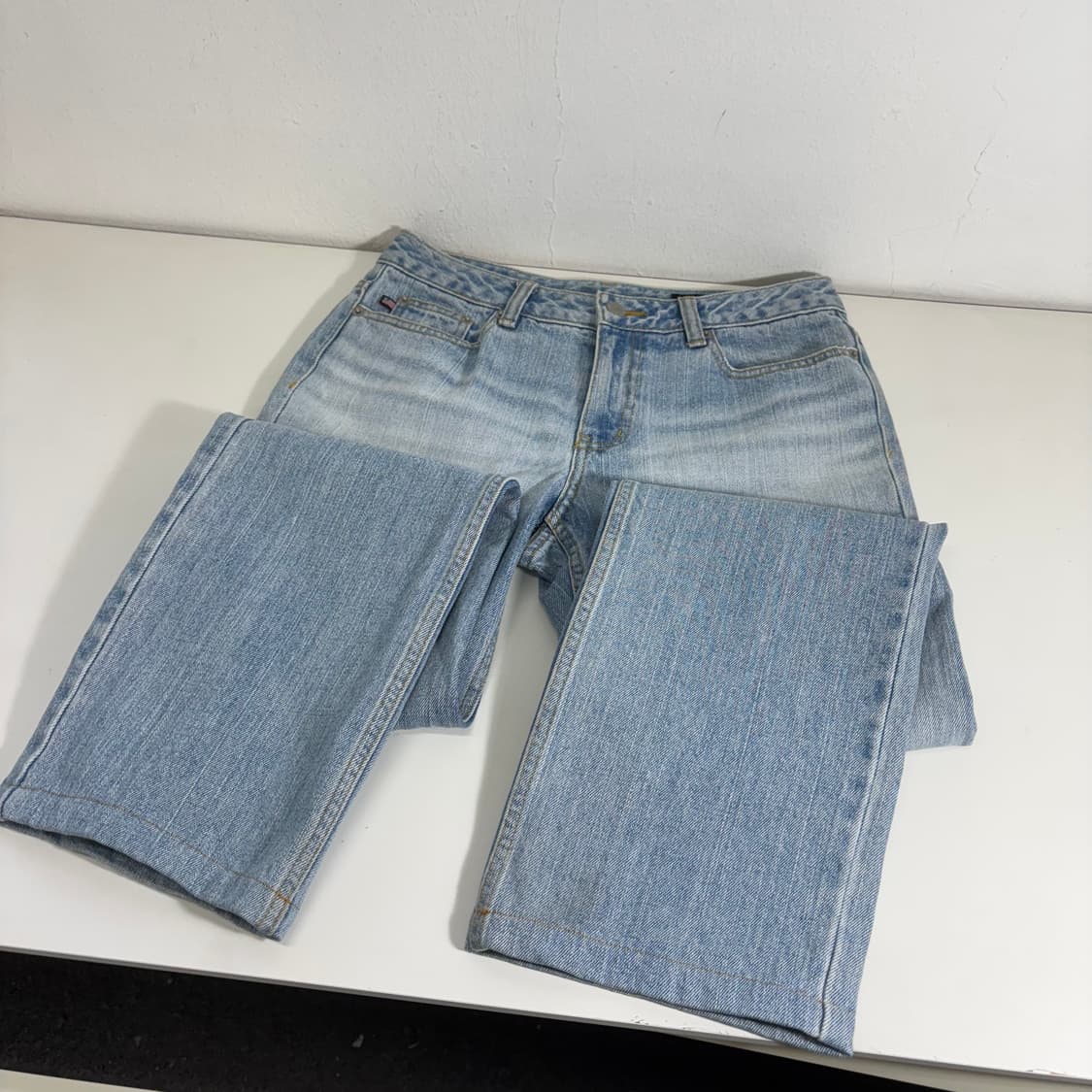 우먼L 폴로진스 랄프로렌 일자핏 라이트워싱 데님팬츠 상품이미지6