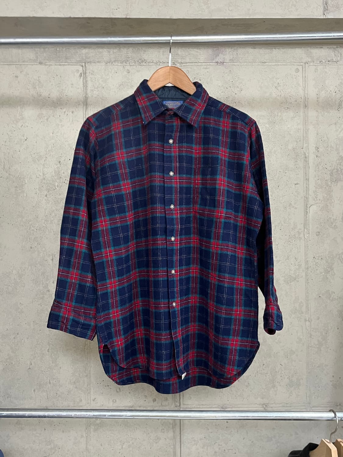 90s Pendleton Wool Flannel Shirt 상품이미지1