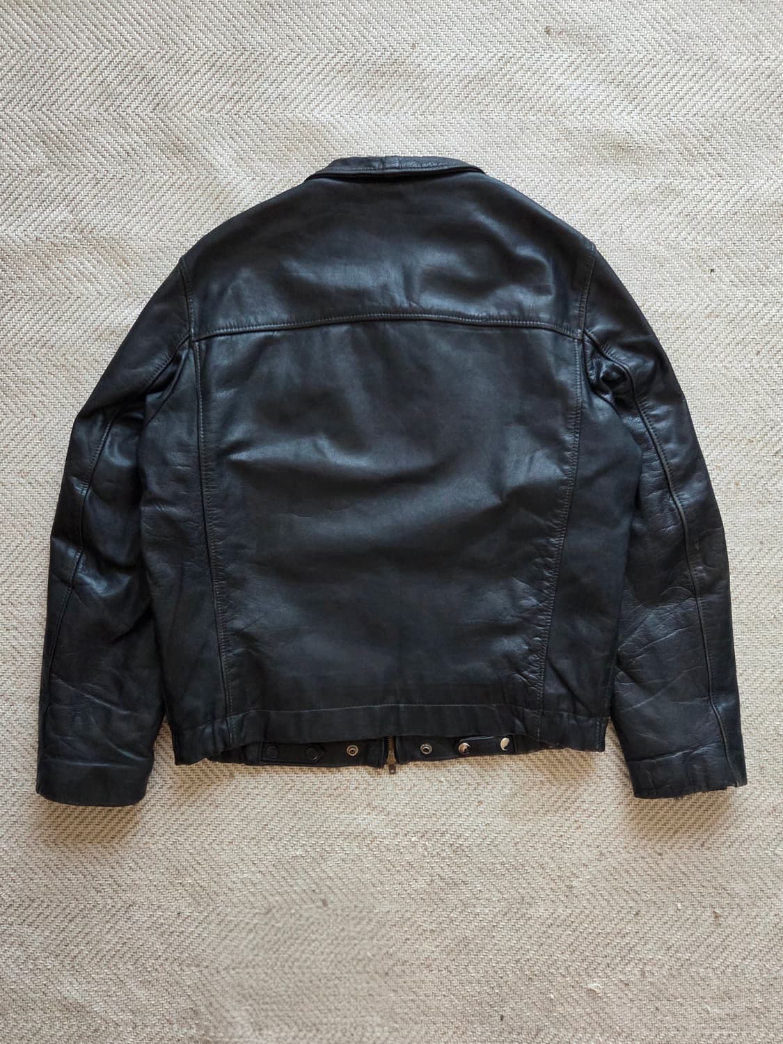 70s OG 프랑스 공군 파일럿 레더 자켓 상품이미지2