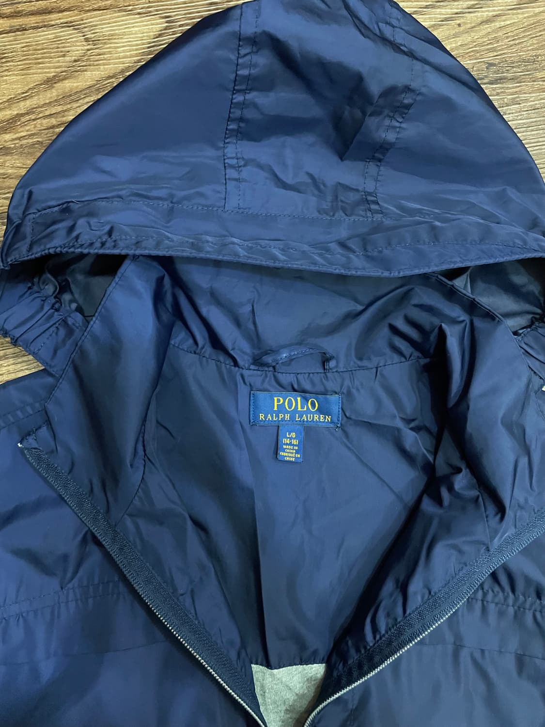 폴로 랄프로렌 폴리쉘 바람막이 자켓 네이비 상품이미지7