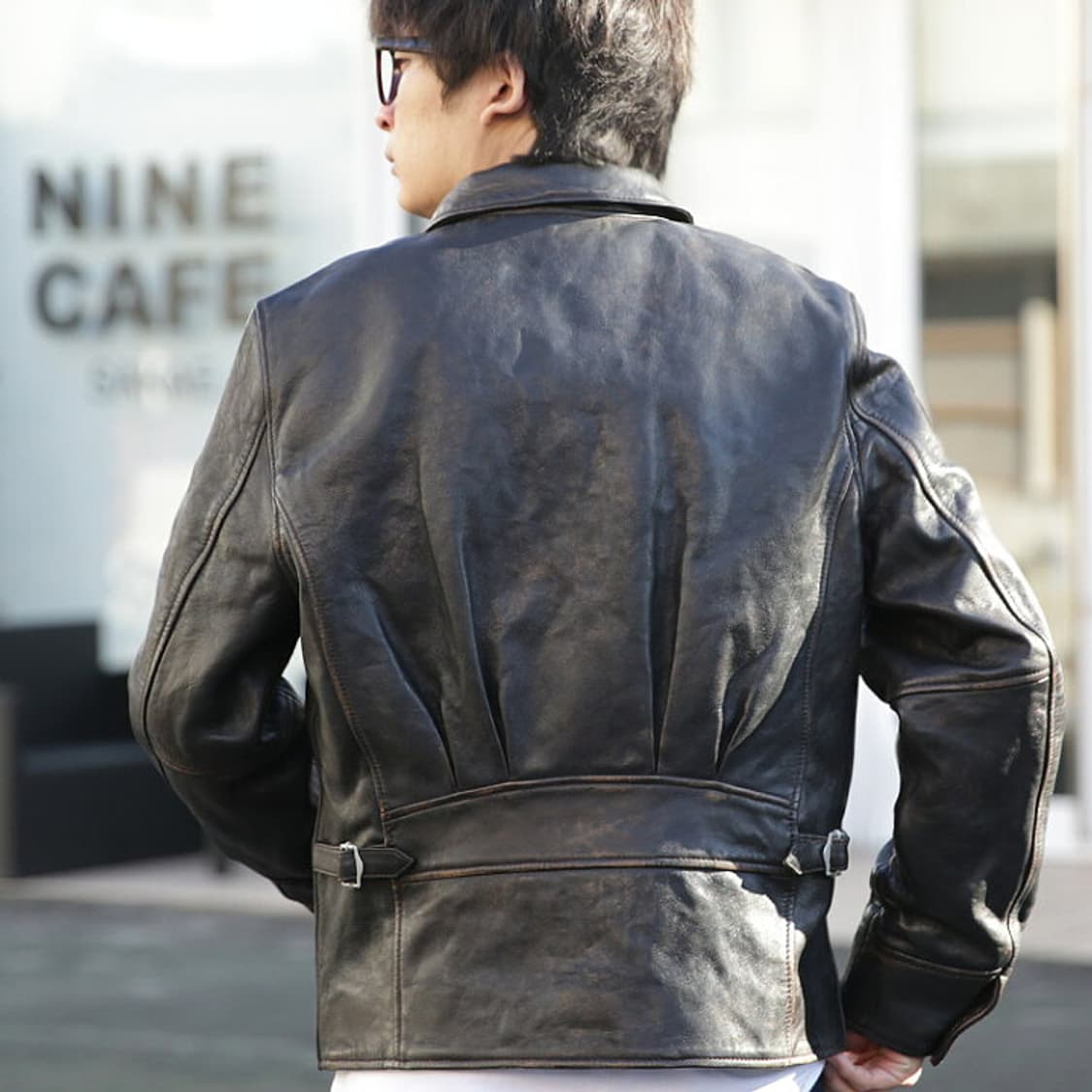 Schott 싱글 가죽 자켓 상품이미지3