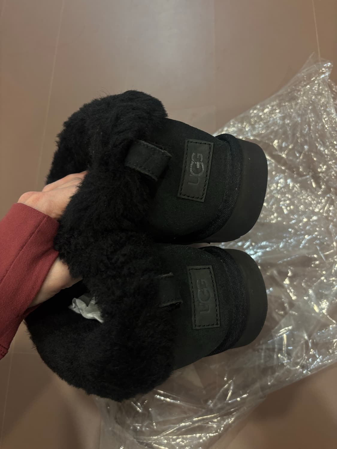 어그 검정 (세탁완료) 39 상품이미지5